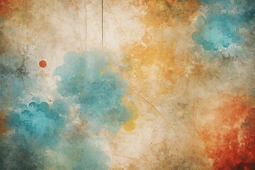 Abstract background of paintings in pastel tones with Generative AI technology