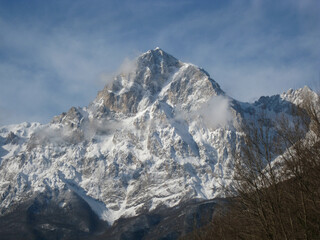 Obraz premium Gran Sasso in Abruzzo