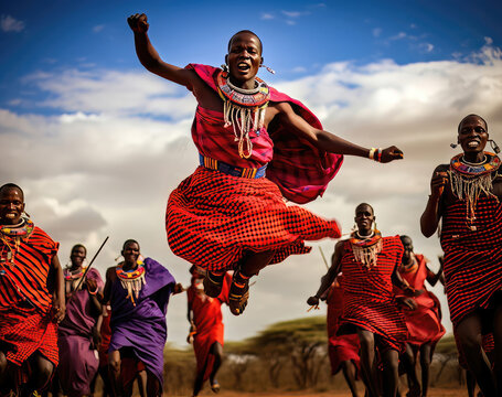 Maasai Jumping Dance