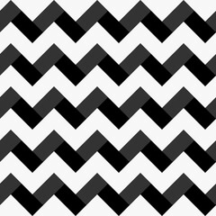 Zigzag weaving lines. Herringbone motif. Jagged blocks and stripes. Seamless surface pattern design with rectangles tessellation and triangular waveform curves ornament. Mosaic tiling wallpaper.