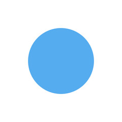 Fototapeta na wymiar 🔵 Blue Circle