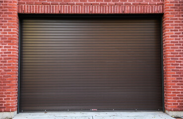 garage door of a charming home exudes nostalgia, urban character, and resilience under changing...