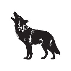 Wolf vector illustration, Image and Design