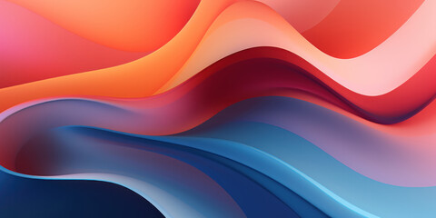 Soothing abstract background with a harmonious blend of forms.
