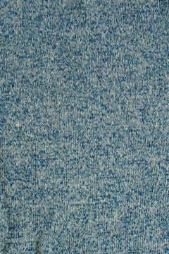 Blue knitted sweater texture