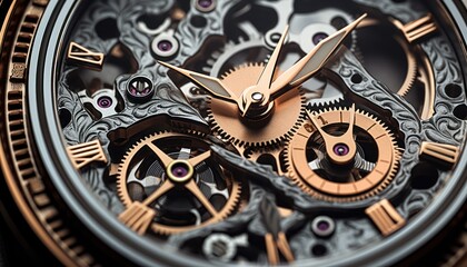 Photo of a Detailed Look at the Intricate Watch Mechanism