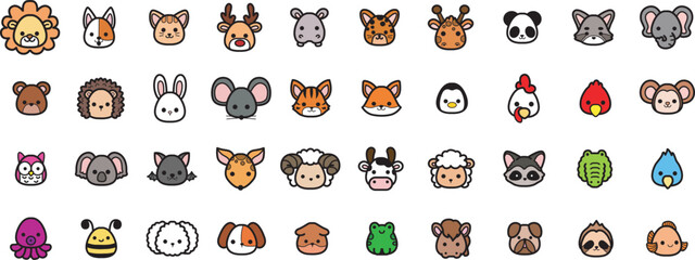 The theme of this icon set is Animals.