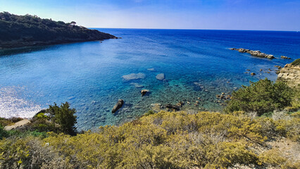 Fototapeta premium view from the sea