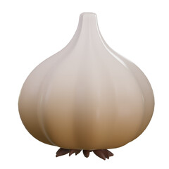 Onion 3D Illustration