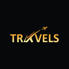 al travel logo design vector