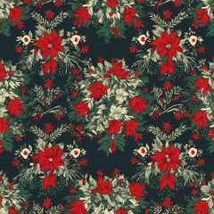 Floral seamless pattern muster floral pattern