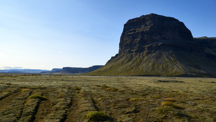 lomagnupur on the southern coast of iceland