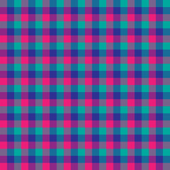 Seamless vector abstract texture in the form of a pink and blue checkered pattern