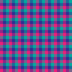 Seamless vector abstract texture in the form of a pink and blue checkered pattern