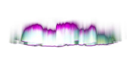 Northern lights fluid blurred shapes, transparent aurora borealis lights.
