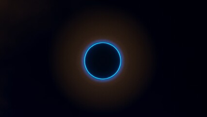 Black hole. Science fiction wallpaper