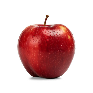 Fresh Apple isolated on transparent or white background, png