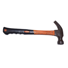 British Type Claw Hammer isolated with clipping path