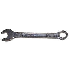 Wrench tools isolated with clipping path