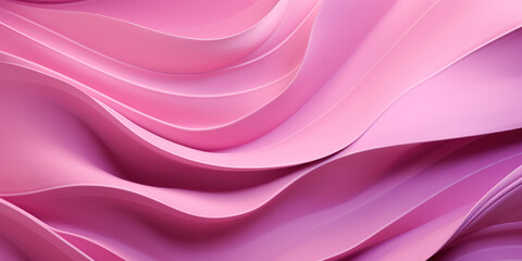 Fototapeta premium Softly undulating pink paper textures.