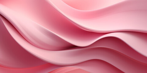 Softly undulating pink paper textures.
