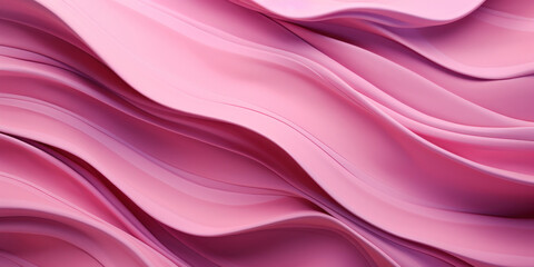 Softly undulating pink paper textures.