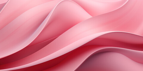 Softly undulating pink paper textures.