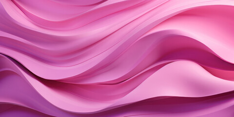 Fototapeta premium Softly undulating pink paper textures.