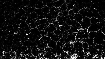 Grunge effect black background screen overlay and white background overly Old vintage and rough texture illustration photos effect, crack earth, aged wall, old wall texture, 
