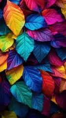 Fototapeta na wymiar Beautiful Colorful Leaves 