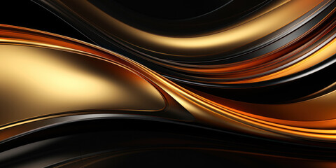 Glistening metallic lines forming an intricate abstract pattern.