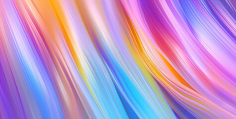 Iridescent pearlescent holographic abstract background.