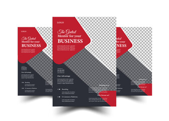 Modern Business flyer template 
