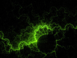 Imaginatory fractal abstract background Image