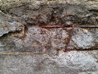 Close up of a surface concrete wall texture