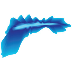 Crossroads of worlds. Warp of time and space. Vector drawing.
