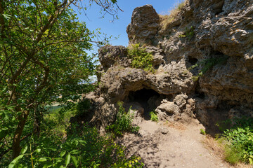 Der Staffelberg bei Bad Staffelstein, Landkreis Lichtenfels, Oberfranken, Franken, Bayern,...