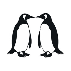 Pinguin Liebe AI Generative