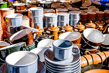 typical ceramic at a market