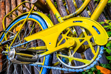 bike - bicycle at a street in munich