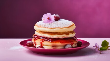 Delicious Fluffy Japanese Souffl&eacute; Pancakes