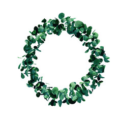 Beautiful wreath with colorful flowers isolated on a transparent background. summer decoration.