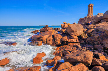 La côte de Granit Rose à Ploumanac'h