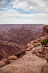 Deadhorse Point State Park vista into Canyonlands National Park