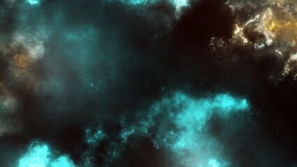 Fototapeta na wymiar Night sky with clouds/nebula