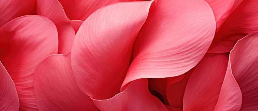 Macro detail of cyclamen petals, with a soft focus.