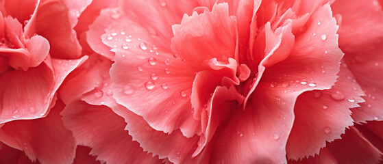 Carnation close-up with a detailed, textured look.