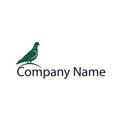 Pigeon Logo design vector