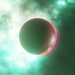 neon planet atmosphere