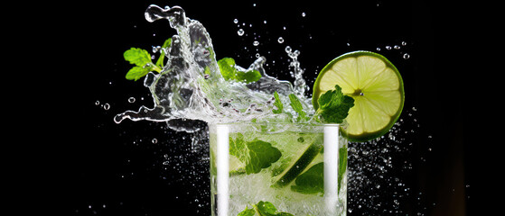 Splash into mojito bliss, mint and lime freshness.